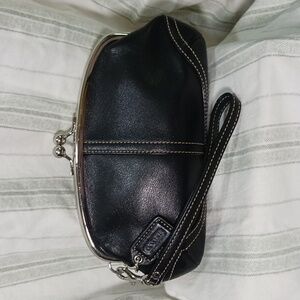Coach Kisslock Wristlet